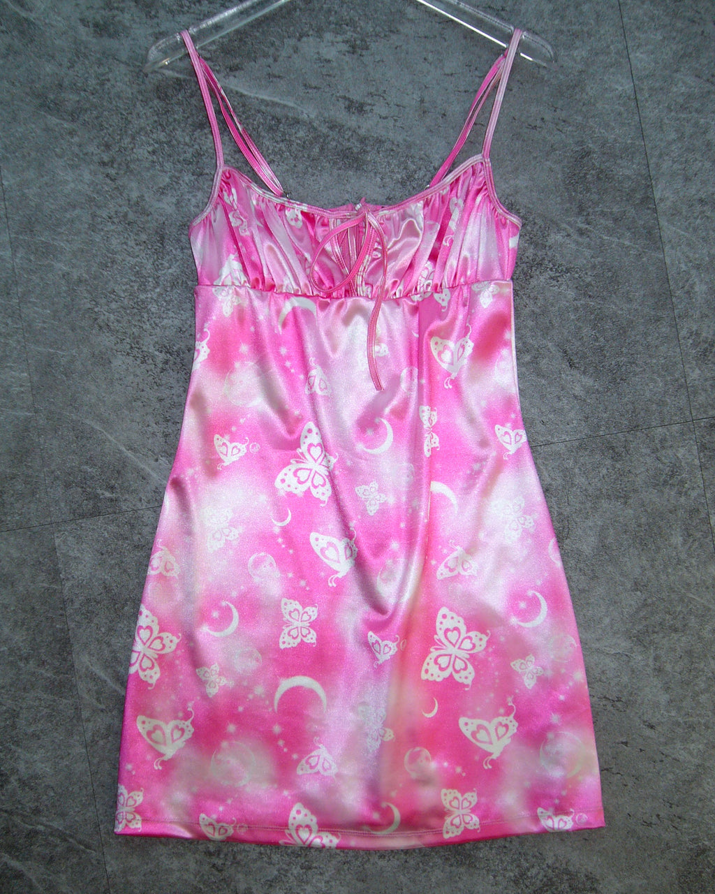 [Vintage] Butterfly Pink Dress