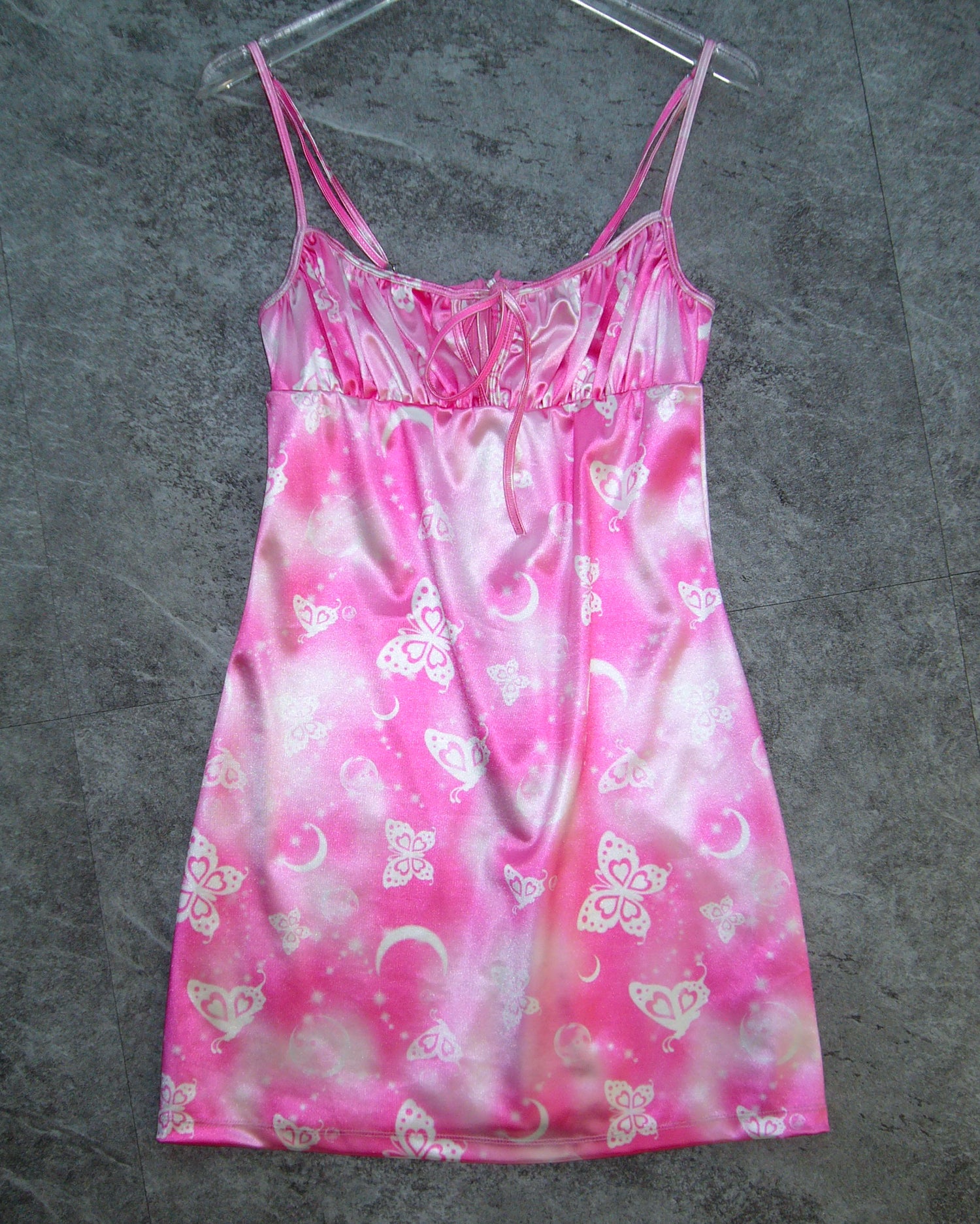 [Vintage] Butterfly Pink Dress