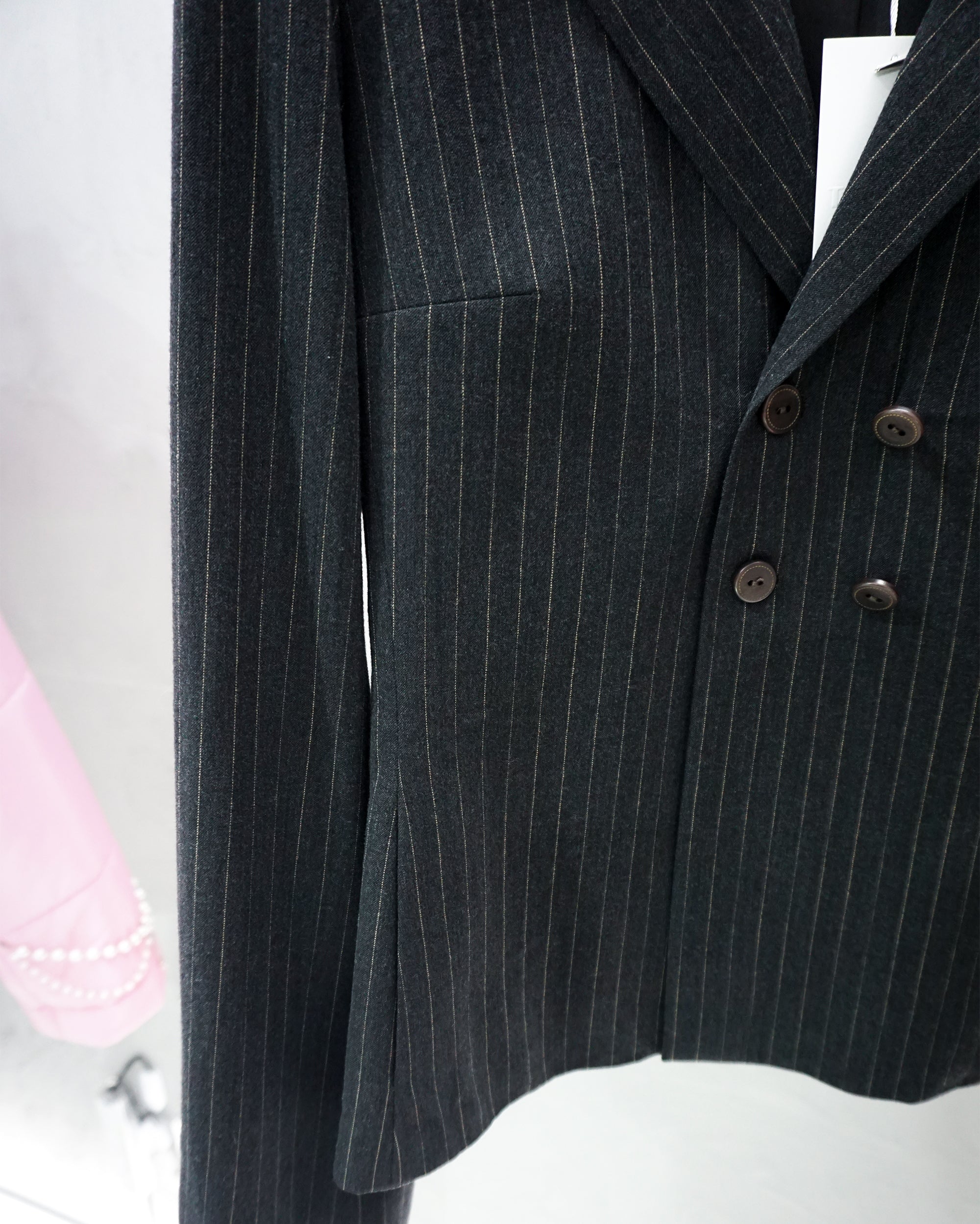 [Vintage] Stripe Double Jacket