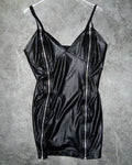 [Vintage] Leather Sleeveless Dress