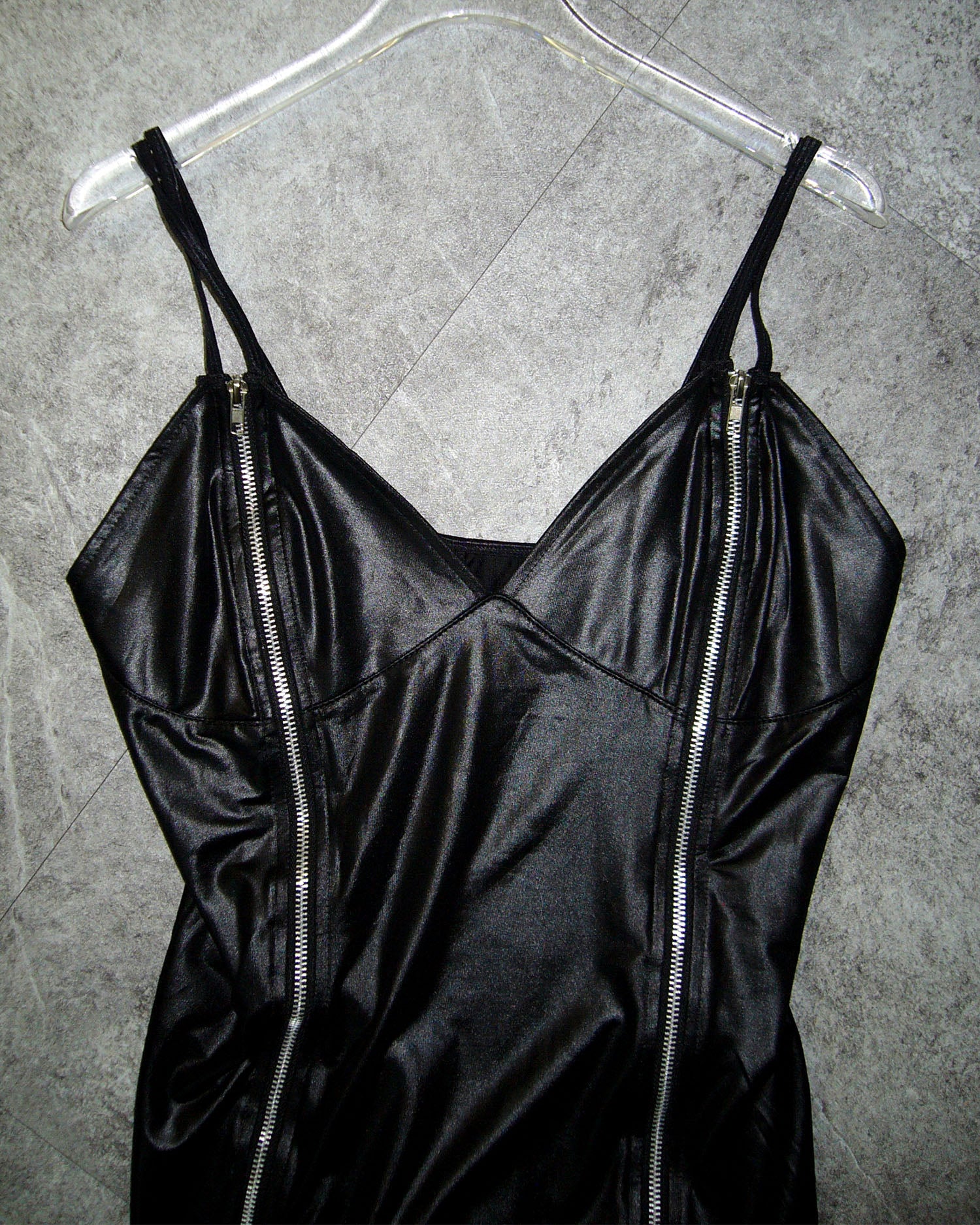 [Vintage] Leather Sleeveless Dress