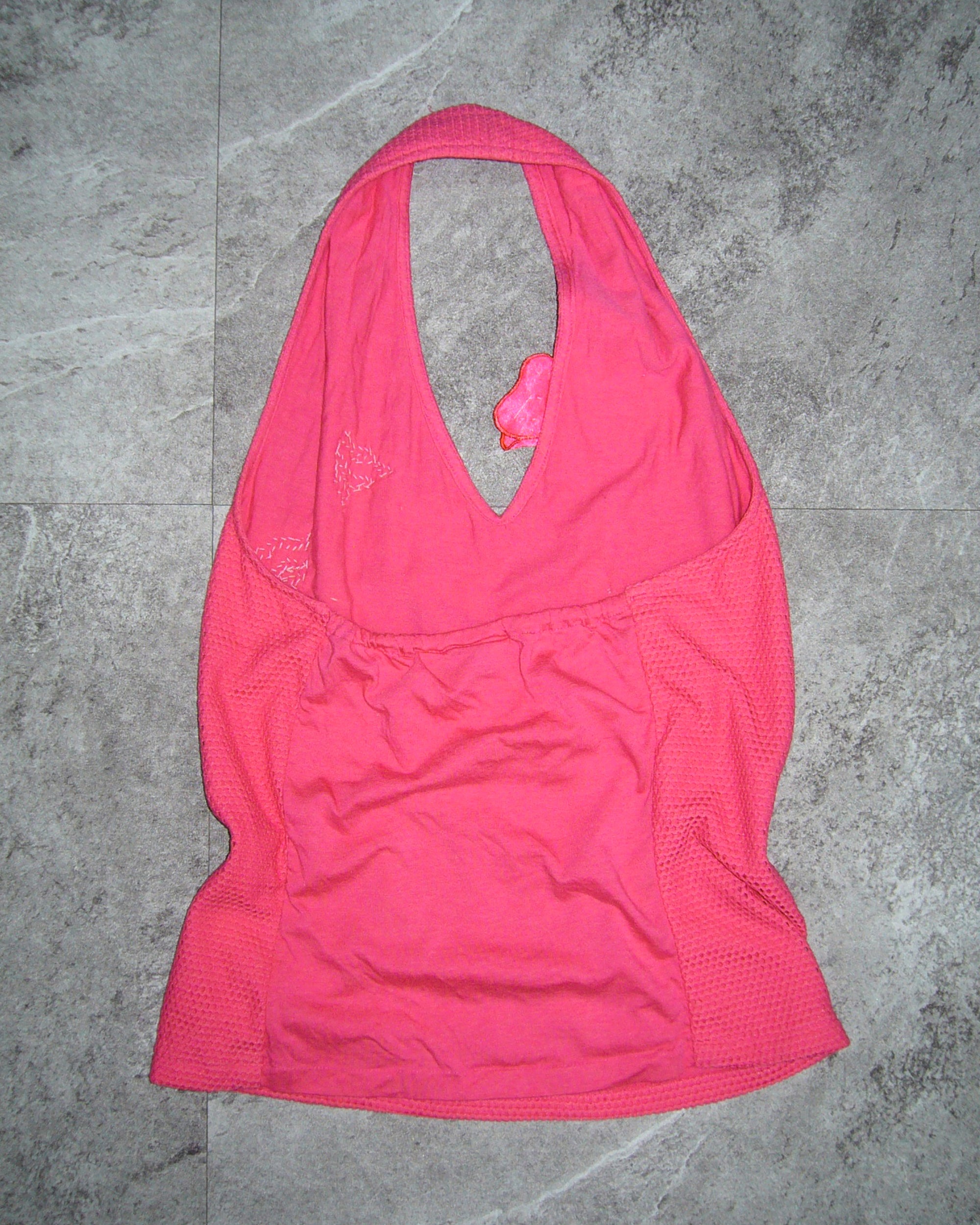 [Vintage] Pink Flower Top
