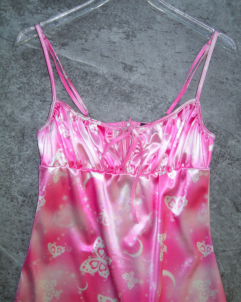 [Vintage] Butterfly Pink Dress