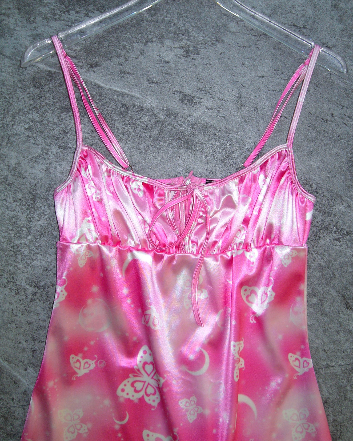 [Vintage] Butterfly Pink Dress