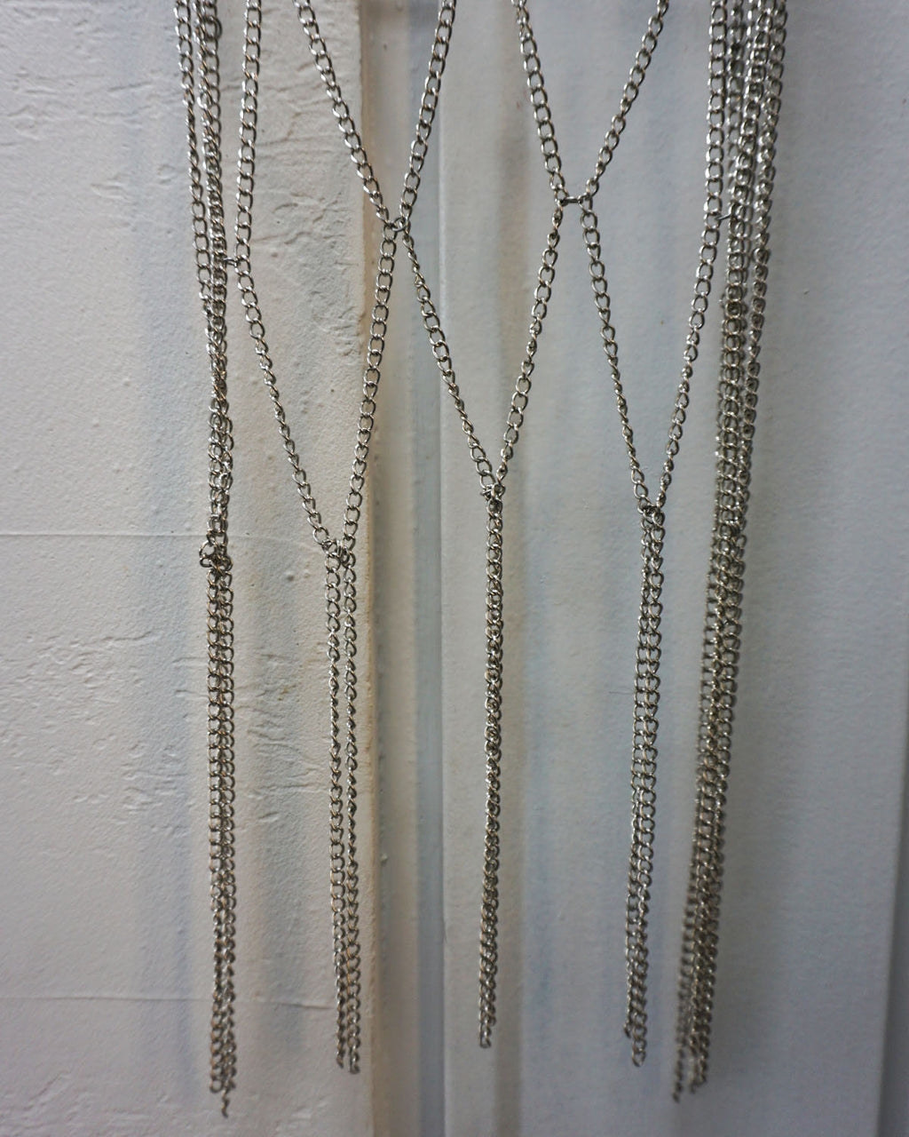 [Vintage] Leather Chain Belt